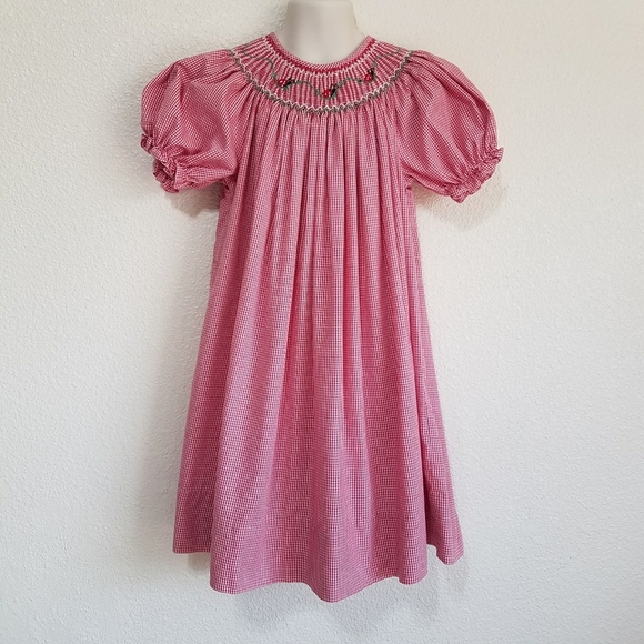 Ragsland Girl's Ladybug Vintage Dress